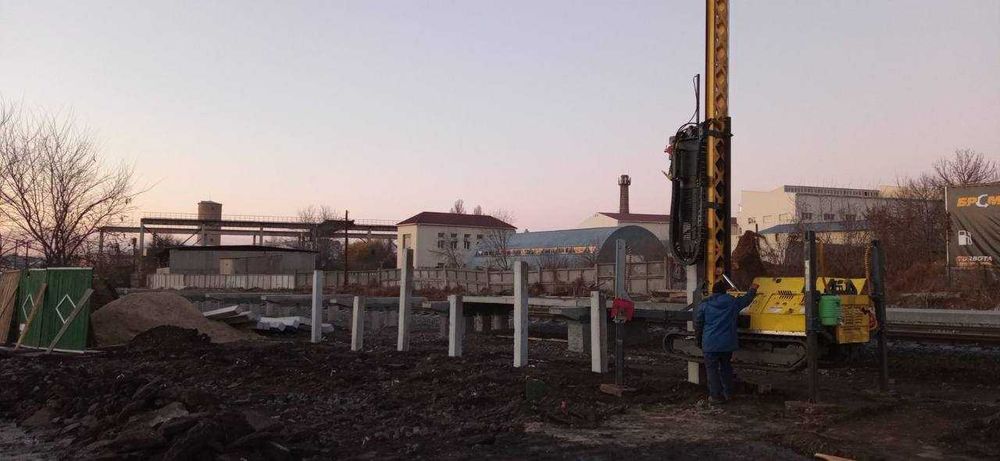 Палі залізобетонні з установкою від виробника Мініпайл