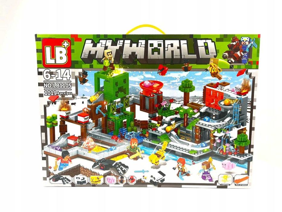 Zestaw klocków konstrukcyjnych Minecraft My World