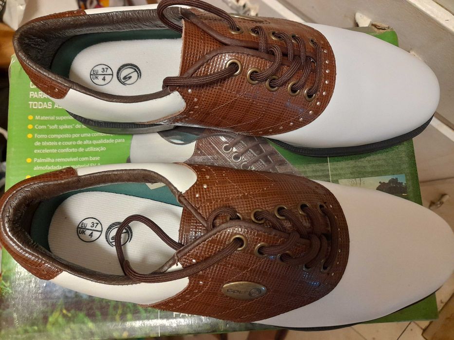 Sapato para Golfe Senhora 37 com caixa (Novos) - 20 € - Entrega Lx