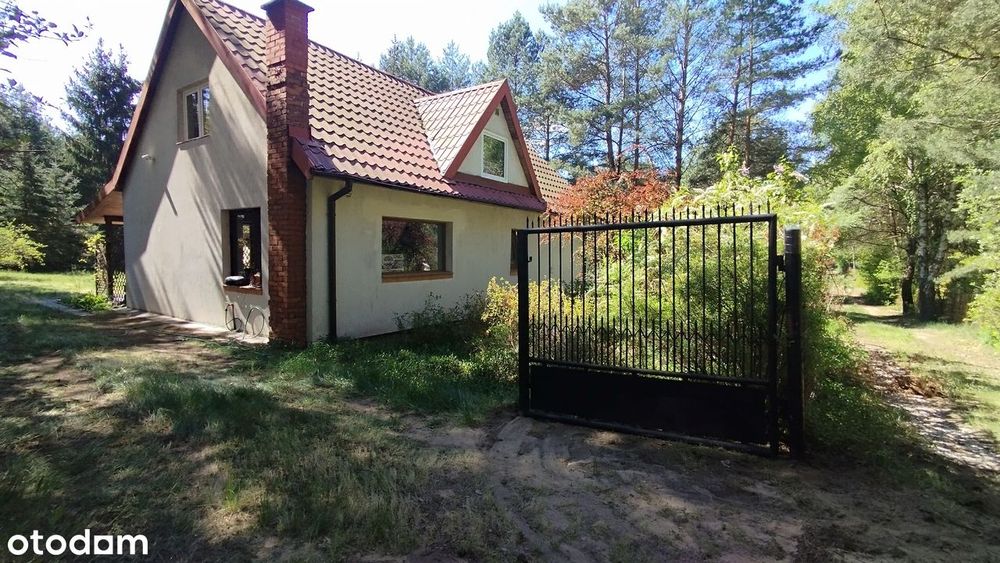 Działka rekreacyjna z domem i ogrodem w POPOWIE