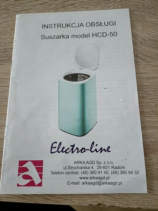 Suszarka elektryczna do ubrań Electro-line HCD-50