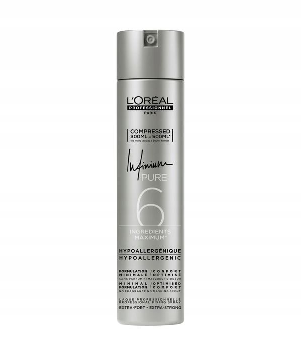 L'Oréal Infinium Pure Extra Strong Bardzo Mocny Lakier 300 ml