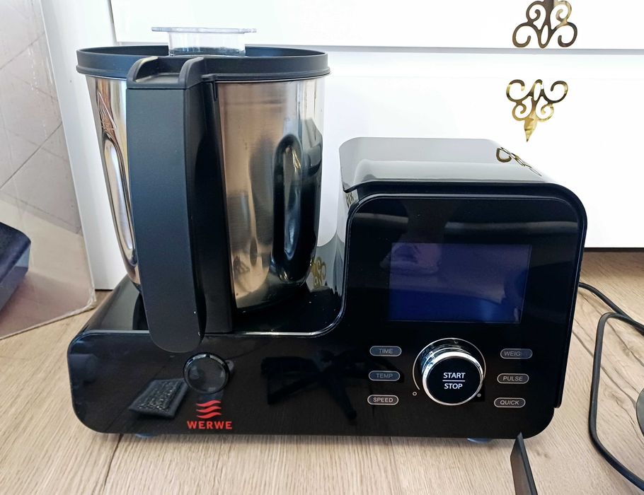 Nowy MultiCooker Werwe czarny akcesoria nakładka szatkująca Lidlomix