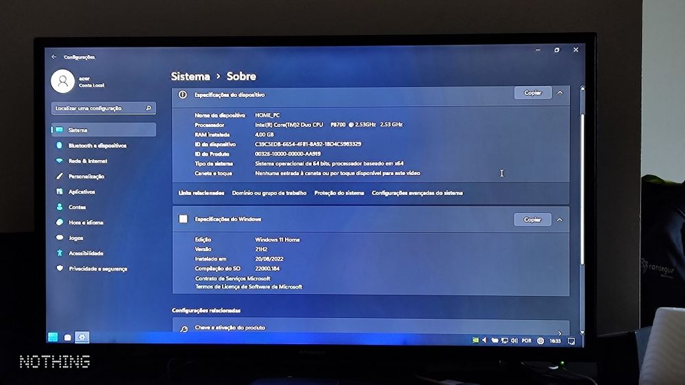 Acer 6930G completo ou peças