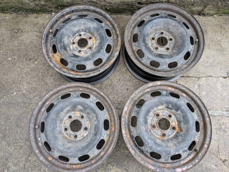 Felgi stalowe 15 cali 5x112 6J ET 38 audi