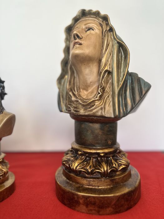 Lote de figuras de Santos