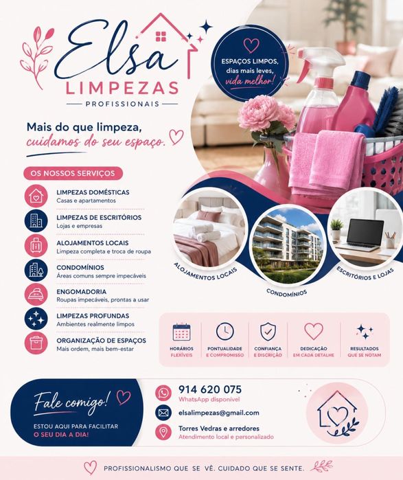Limpezas domesticas e engomadoria