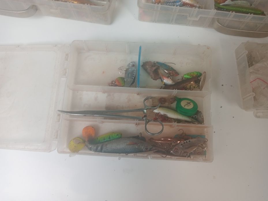 Torba spinningowa dragon, gumy spinningowe, koguty.