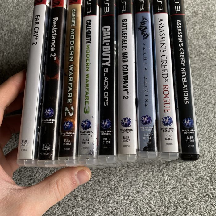 Диски с играми на PS3 лицензия