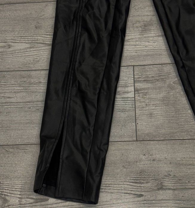 Кожаные штаны утепленные