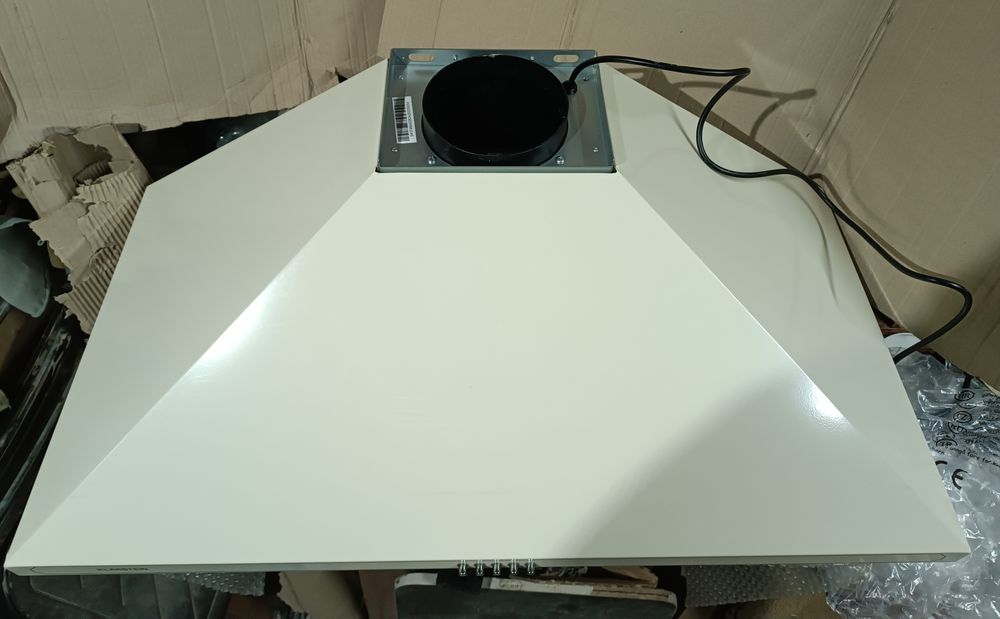 Витяжка Klarstein Victoria 90, купольна, кремова