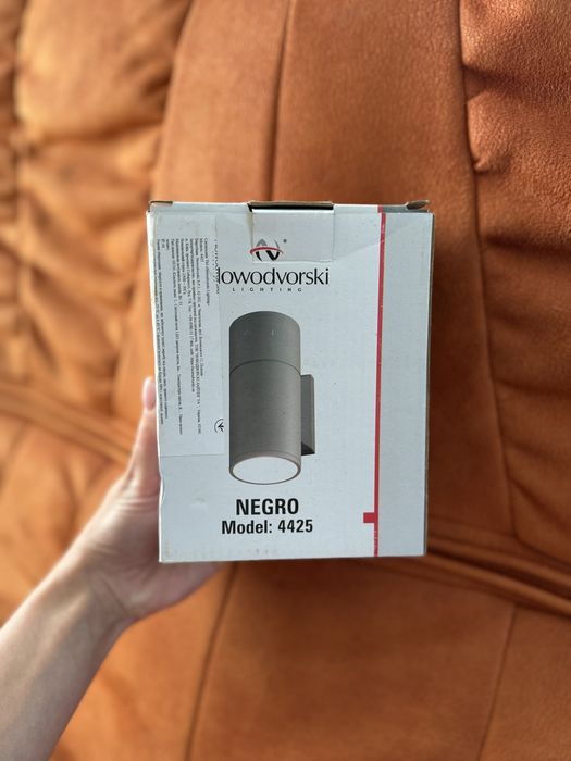 Светильник уличный Nowodvorski, Poland 4425 Negro- Новый