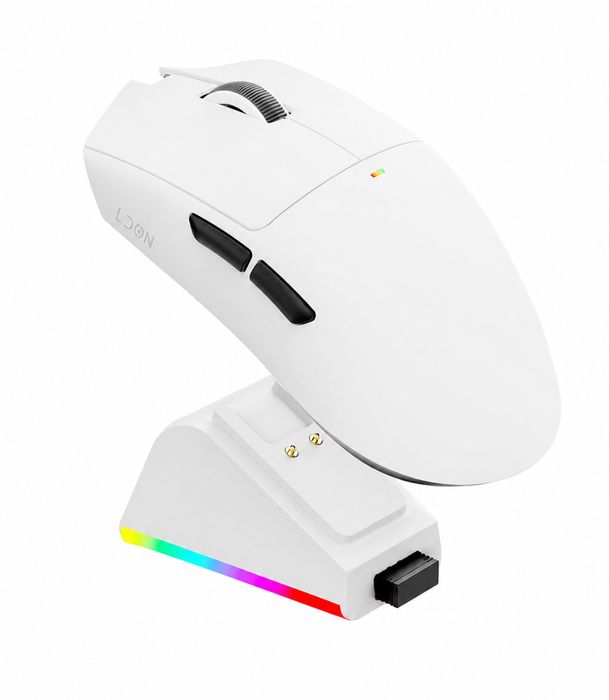 Nowa bezprzewodowa myszka LDON V3 PRO + stacja ładująca, gamingowa dla graczy