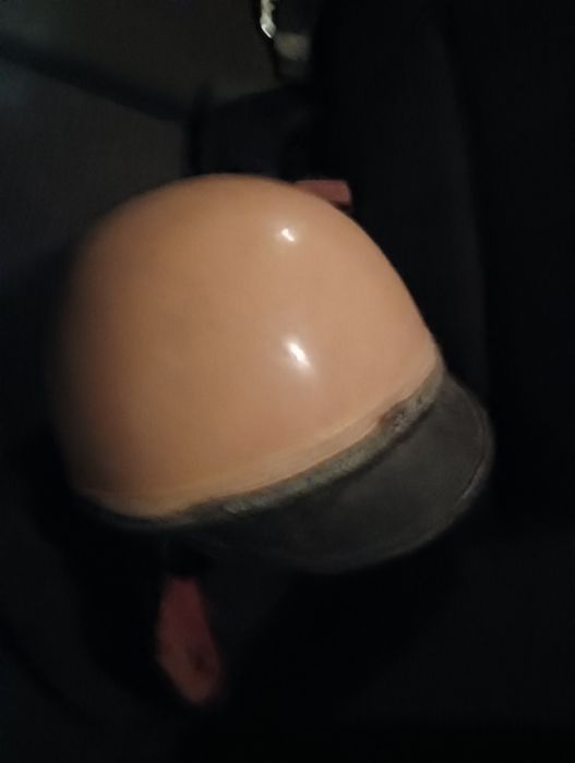 Capacete penico fabrico português dos primeiros com  amolgacao