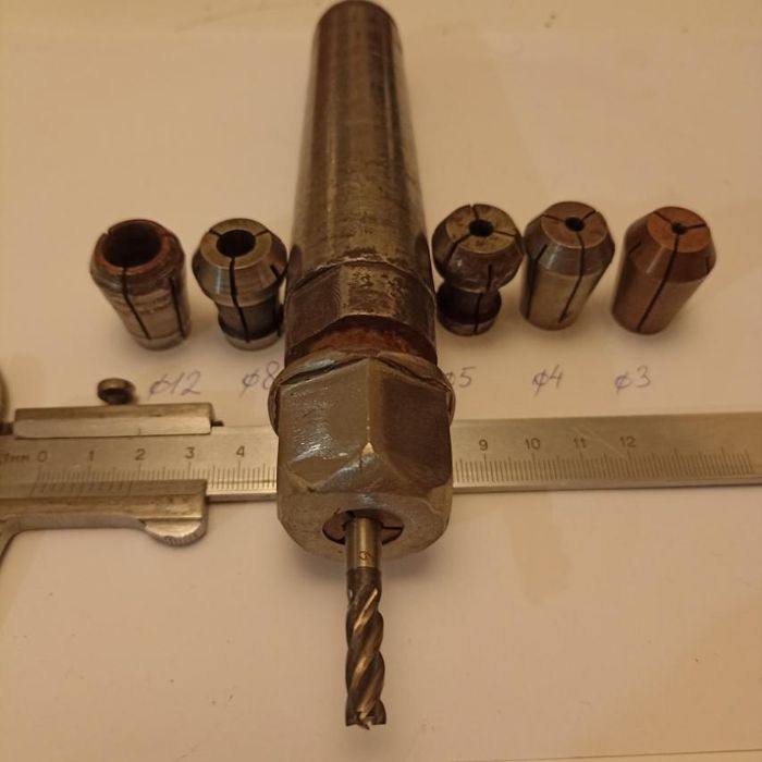 Оправка цанговая, цанги фрезерные