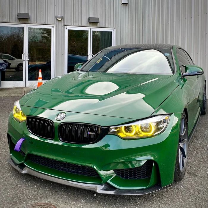 Модулі CS/CSL BMW F32/F33/F36/F80/F82/F83 LED фары No-Adaptive глазки ДХО желтые перед фонари линзы Yellow DRL Ф32 Ф33 Ф36 Ф80 Ф82 Ф83 М3 М4 m3 m4