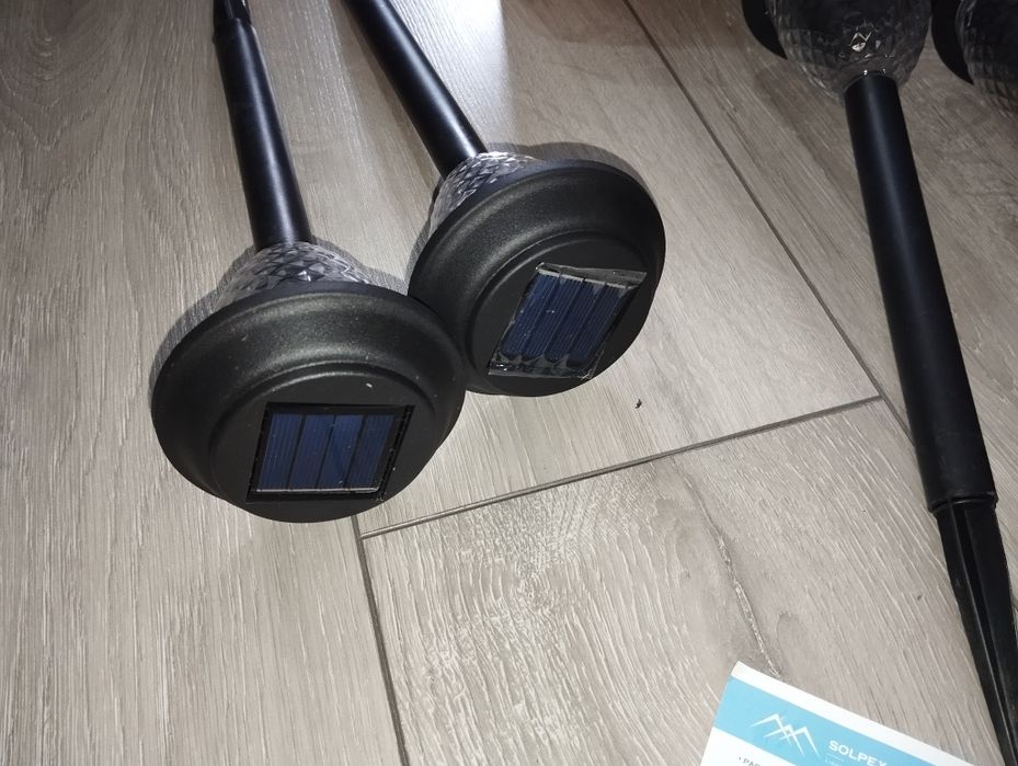Lampy solarne ogrodowe