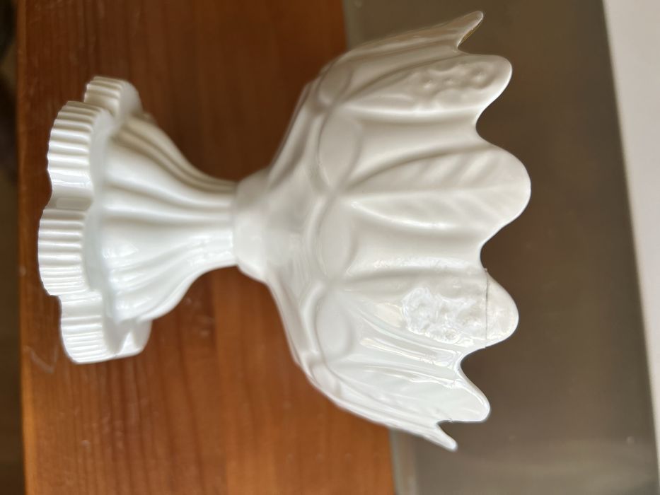 Taça em procelana interior dourado VA partida