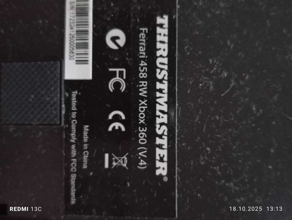 Kierownica do gier thrustmaster Ferrari 458