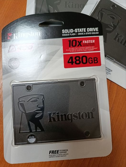 Нові диски SSD Kingston SSDNow A400 480GB 2.5" SATAIII SA400S37/480G