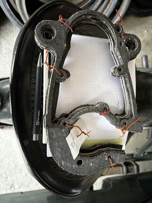 Uszczelka karteru silnika s38 oryginalna prl komar romet