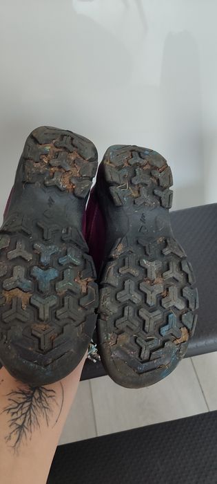 Buty trekkingowe wodoodporne decathlon rozm 34.5