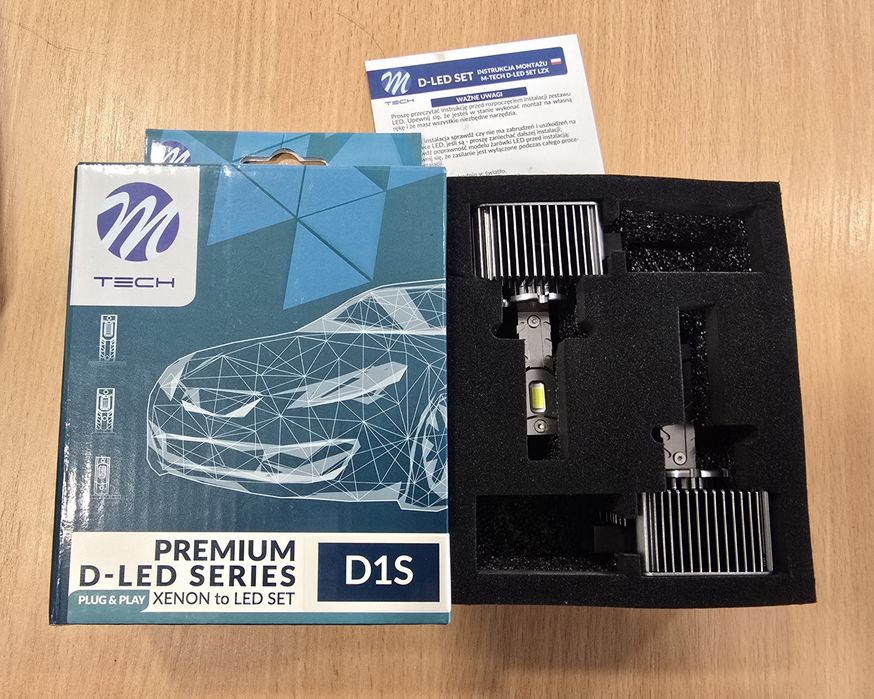 Żarówki D1S Xenon Ksenon Led M-tech nowe