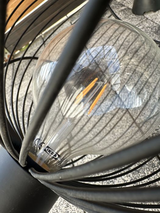 Czarna ażurowa lampa Aver 40 Nordlux dwie sztuki