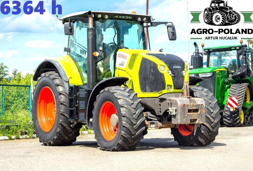 Claas AXION 830 - 2017 ROK - 6364 h - ORYGINALNE OPONY