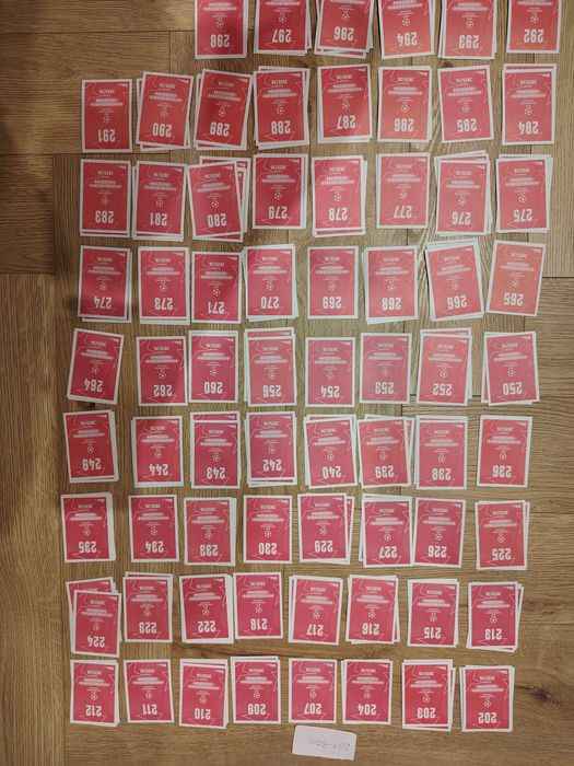 Naklejki Topps UEFA UCL 25/26 aktualizacja 26.07.2025r