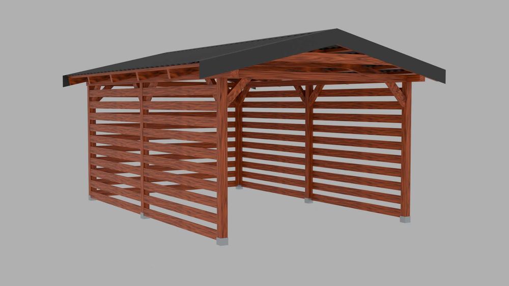 wiata na jeden samochód carport