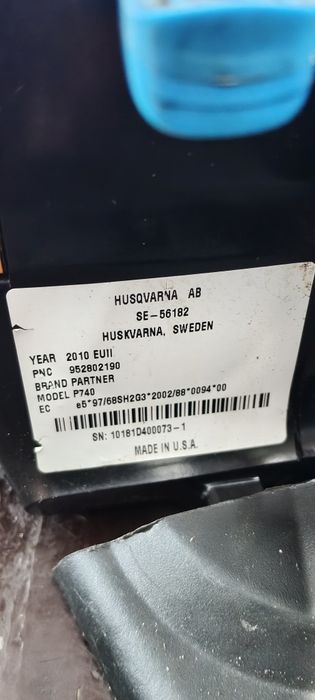 Piła łańcuchowa partner p740 2 szt