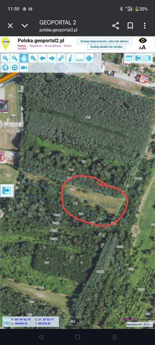 Witam sprzedam działkę budowlaną