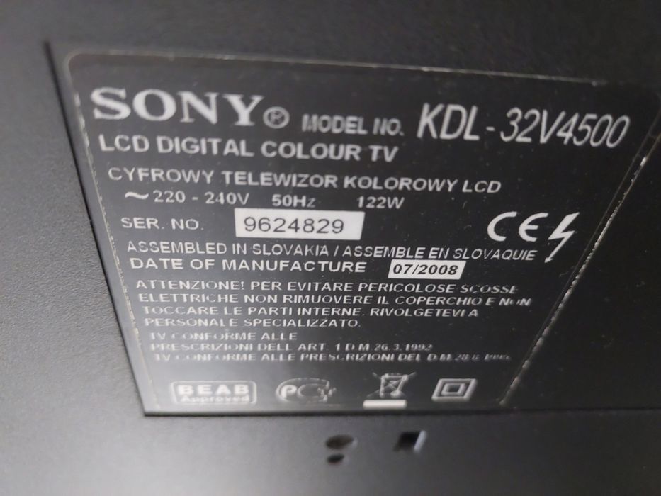 Telewizor SONY Bravia 32