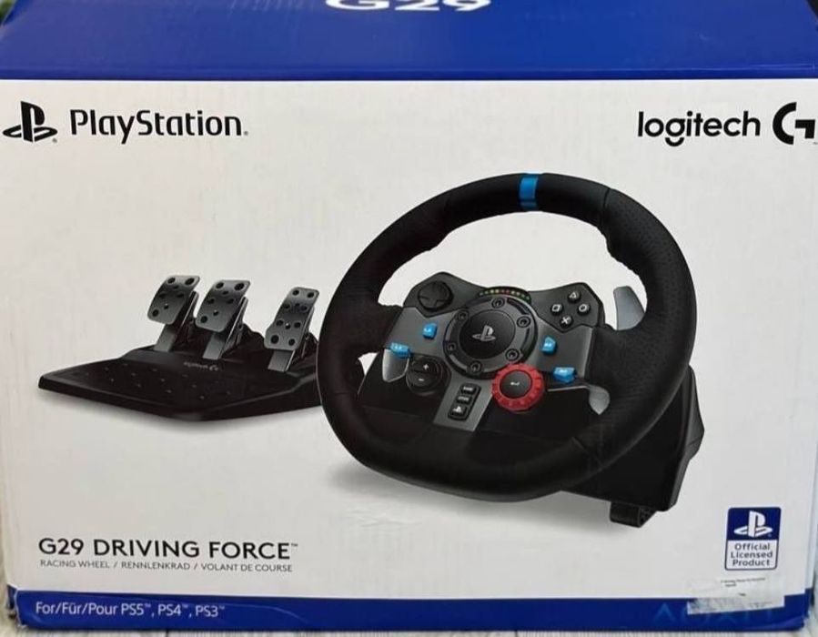 Ігровий руль, Кермо, симулятор Logitech G29 Driving force + коробка передач