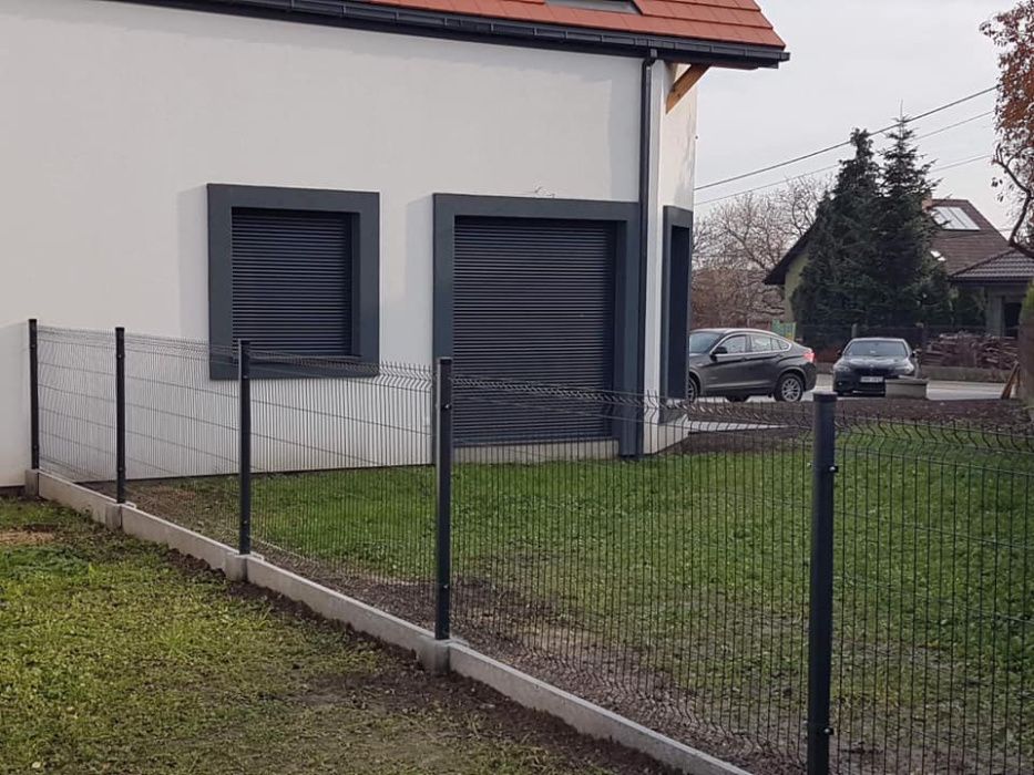 NAJTANIEJ !!! SOLIDNIE !!! Ogrodzenia panelowe 123 cm Fi 4