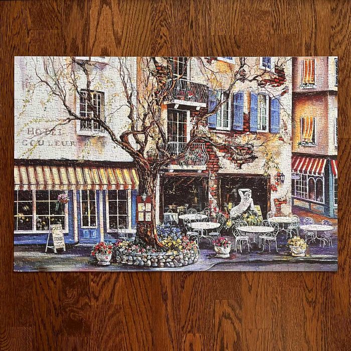 Пазл COOK на 1000 елементів. "Готель Couleur". Канада