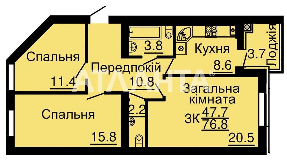 3-х кім. Софіївська Борщагівка ДМЖ, єВідновлення, єОселя 3% та 7%