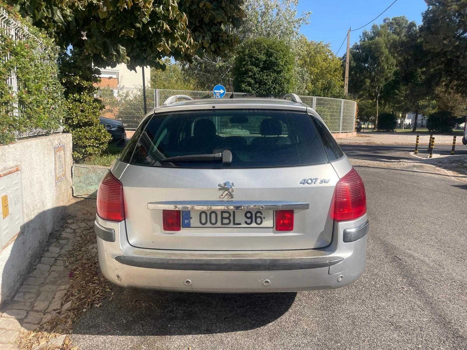 Peugeot 407 sw 1600 disel bancos em pele foto 4