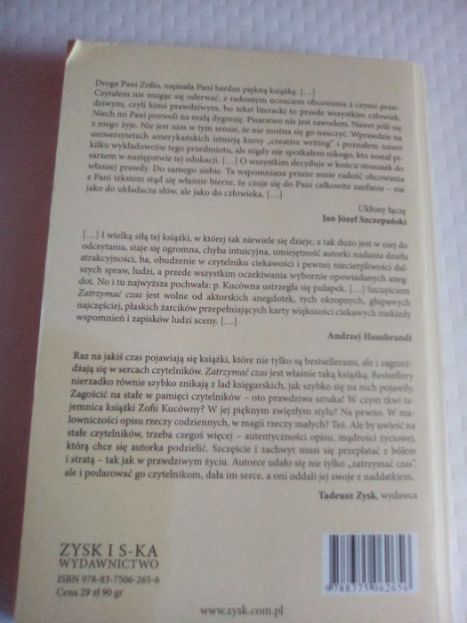 Zofia Kucówna.Zatrzymać czas