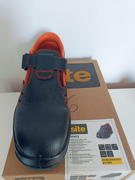 Buty męskie robocze Site roz.46 nowe skóra