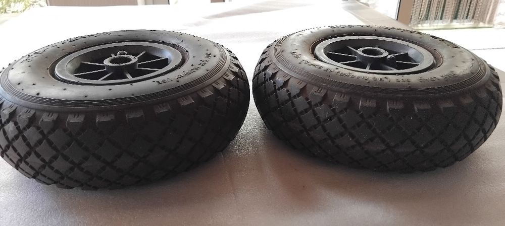 Rodas com camara de ar