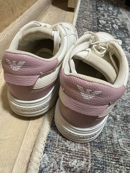 Кроссовки кожа Emporio Armani