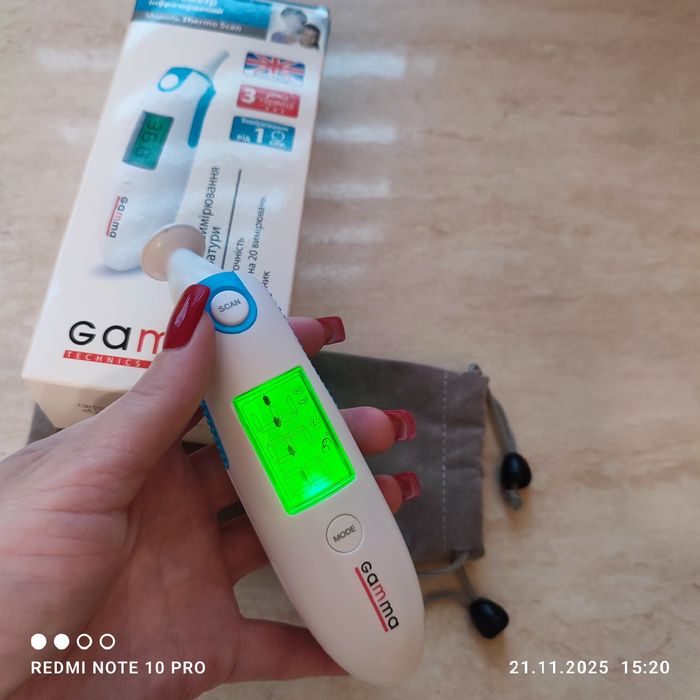 Інфрачервоний безконтактний термометр новий