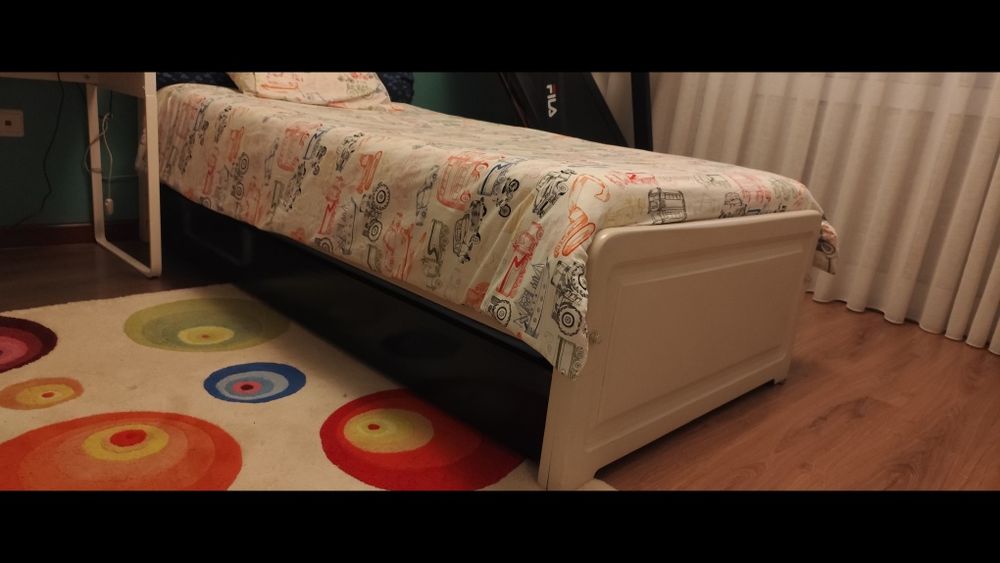 Cama Madeira maciça pintada 2000x1000 mm