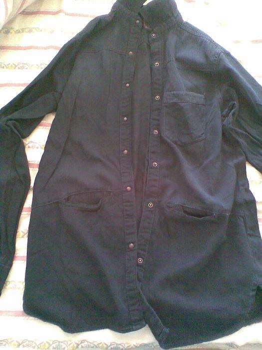 camisas L sra - azul