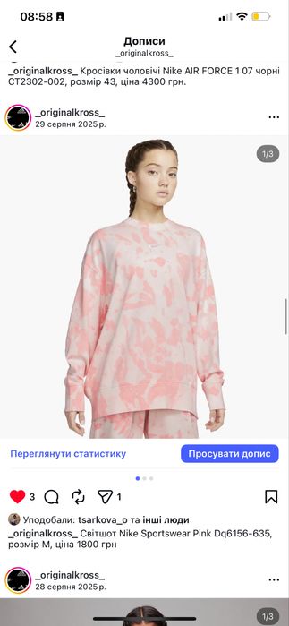 Худі nike світшот Jordan зіп худі оригінал