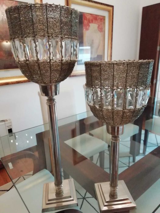 2 taças decorativas
