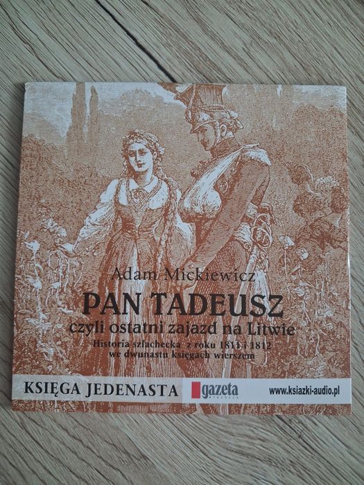 Płyta CD Adam Mickiewicz Pan Tadeusz księga 11