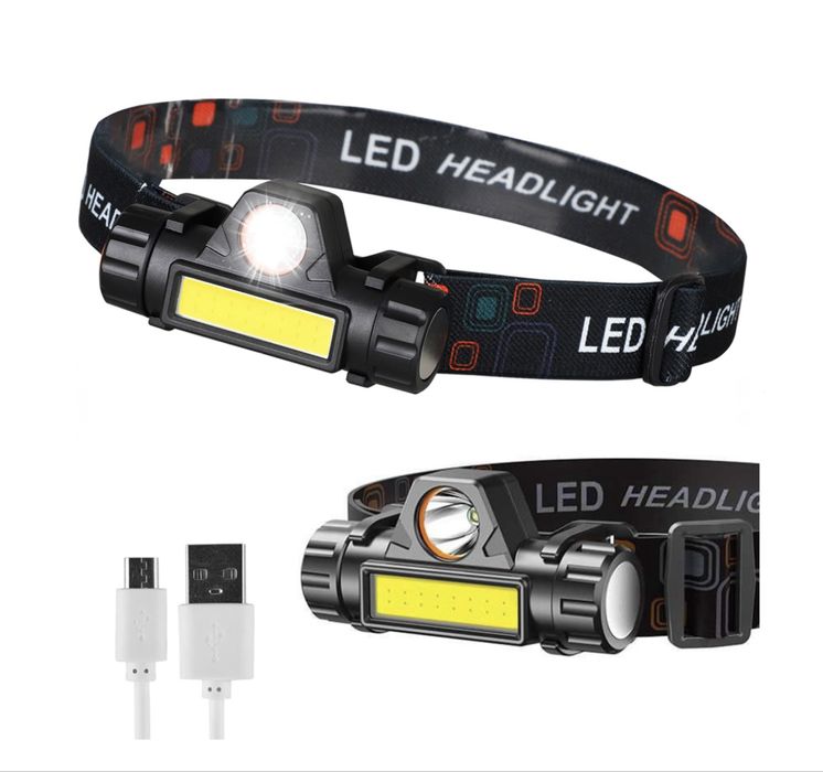 Налобний ліхтарик з магнітами